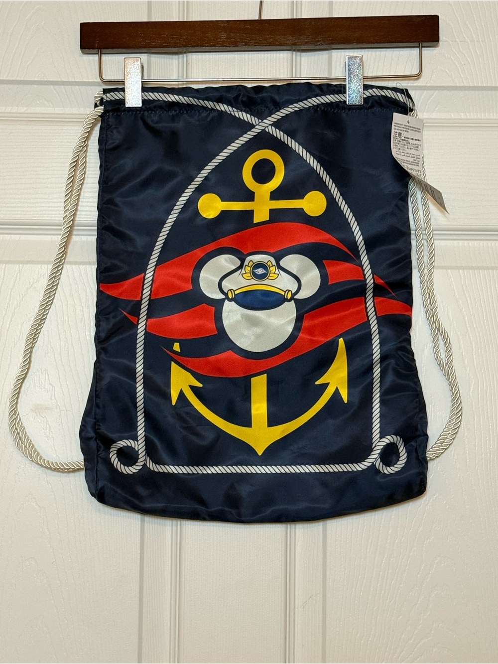 NWT Disney Cruise Line Cinch Sac